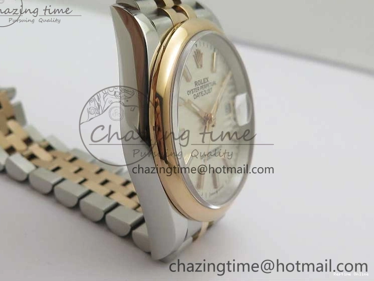 0123 TravelReady DateJust 36 SS RG 126201 BP Maker 1:1 Best Edition Silver Dial on Jubilee Bracelet 2506